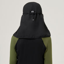 Load image into Gallery viewer, Model Back: Uv Line Casquette Legionario Teens Preto Upf50+
