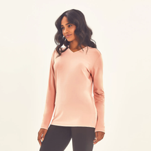 Load image into Gallery viewer, Image 02: Uv Line T-Shirt Longsleeve Sport Fit Solar Rose Upf50+
