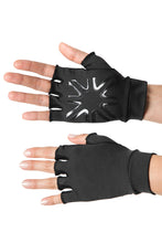 Load image into Gallery viewer, Model Front: Uv Line Gants Luva Curta Uni Preto
