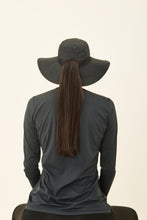 Load image into Gallery viewer, Image 06: Uv Line Chapeau Souple/Capeline San Diego Preto Caramelo Upf50+
