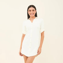 Load image into Gallery viewer, Image 04: Uv Line Vêtement De Plage Shirtdress Copenhagen Offwhite Upf50+
