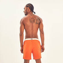 Load image into Gallery viewer, Model Back: Uv Line Bermuda / Short Pour Homme Shorts Boxer Orange Upf50+
