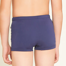 Load image into Gallery viewer, Model Back: Uv Line Maillot De Bain Garçon Sunga Kids F Inf Marinho
