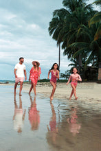 Load image into Gallery viewer, Image 06: Uv Line Une Pièce Fille Swimsuit Girl Marcela Fuchsia White Upf50+
