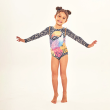 Load image into Gallery viewer, Image 04: Uv Line Une Pièce Fille Swimsuit Girl Tucano Upf50+

