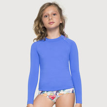 Load image into Gallery viewer, Camiseta Kids Uvpro ML Azul Bic UPF50+
