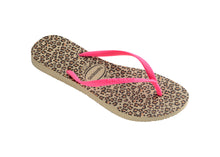 Load image into Gallery viewer, Havaianas Slim Animals Sandgrey/Pink
