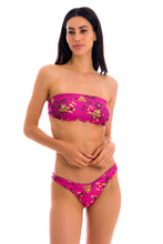 Load image into Gallery viewer, Set Roar-Pink Bandeau-Reto High-Leg
