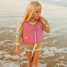 Load image into Gallery viewer, Swim Vest Ocean Tresure Pink Max 18KG 2-3 Years
