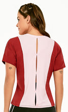 Load image into Gallery viewer, Skin Fit Energy Flows T-Shirt Pink
