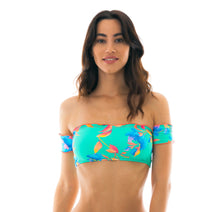 Load image into Gallery viewer, Acqua Flora Off-Shoulder Top
