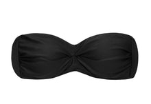 Load image into Gallery viewer, Top Preto Bandeau-Pleat
